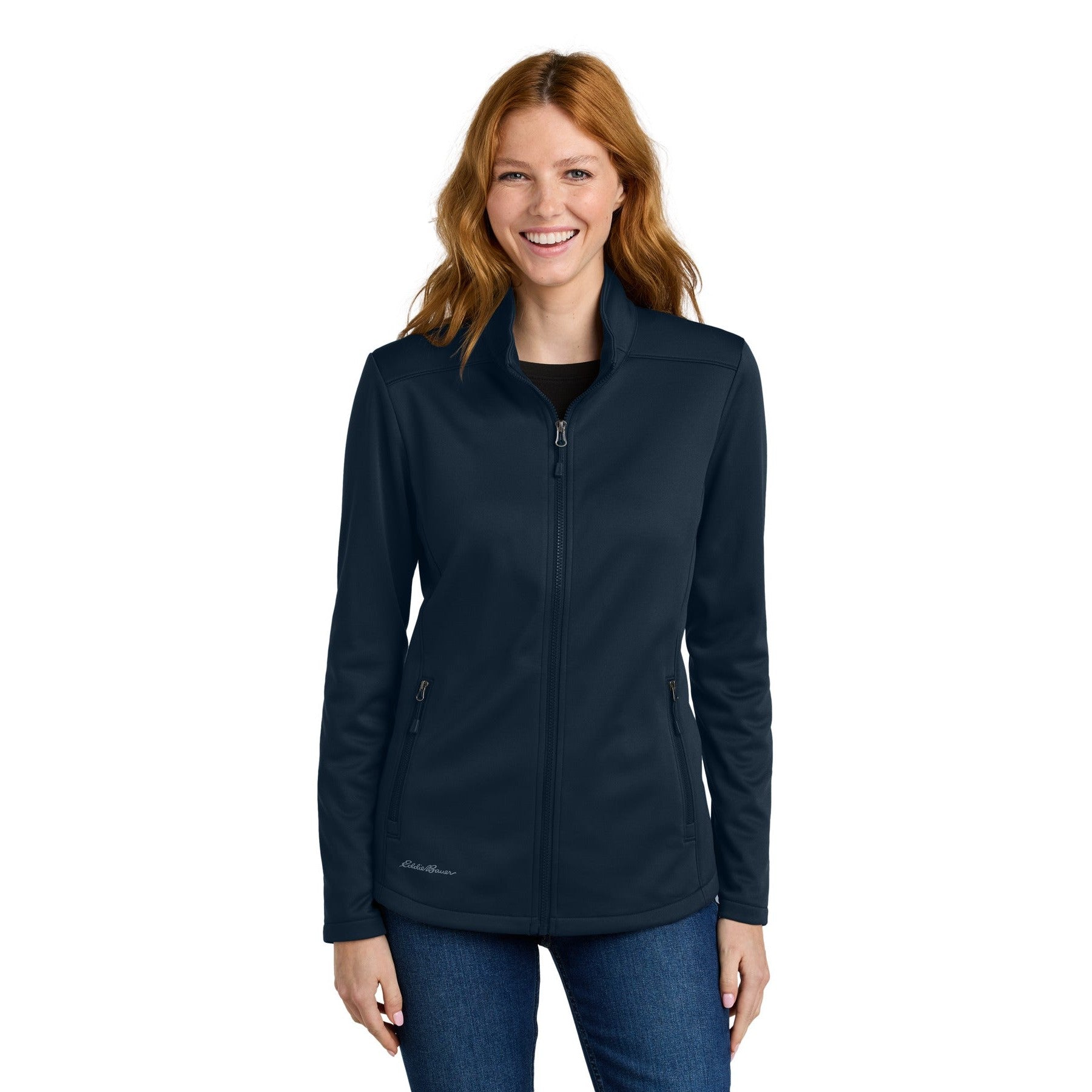 Eddie Bauer-Eddie Bauer® Women's Smooth Mid Layer Fleece Full-Zip EB2470-MedTech-3